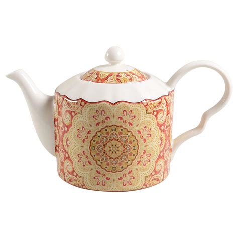 Lyria Saffron Teapot And Lid By 222 Fifth Pts Replacements Ltd