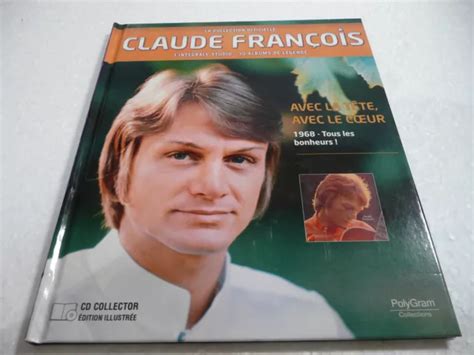 Cd Livre Claude Francois La Collection Officielle Avec La T Te Avec