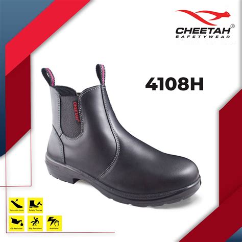 Jual Sepatu Safety Cheetah 4108H ORIGINAL Shopee Indonesia