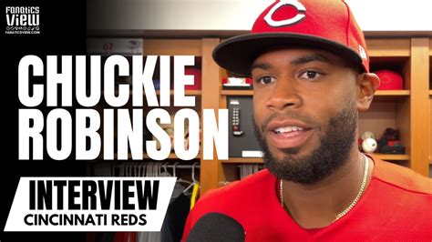 Chuckie Robinson Reacts To Making His MLB Debut With Cincinnati Reds