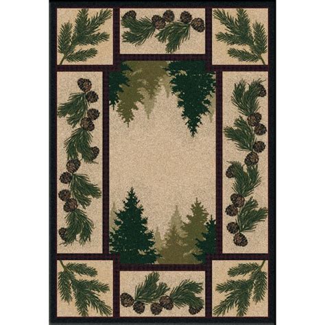 Pine Forest Area Rugs