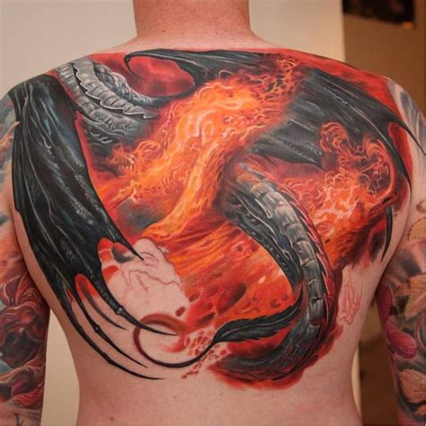 Dragon Fire Tattoos Tattoo Uploaded By Robert Davies • Tattoodo