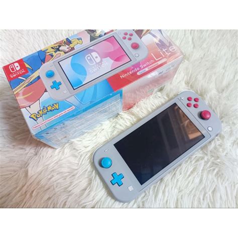 Nintendo Switch Lite Pokemon Sword And Shield Edition Shopee Thailand