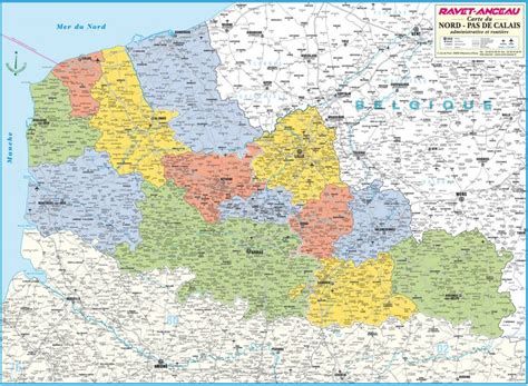 carte nord pas de calais ravet anceau