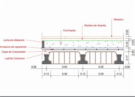 Losa Alivianada En AutoCAD Descargar CAD 58 97 KB Bibliocad