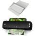 A3 Paper Hot Laminator Office Business Home W 50 Plastic Pouch Laminating Sheets BIG W