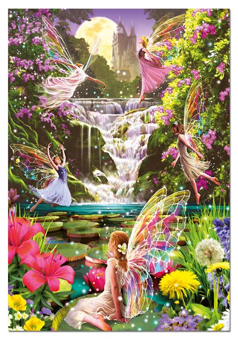 Puzzle Waterfall Fairies Educa Drb