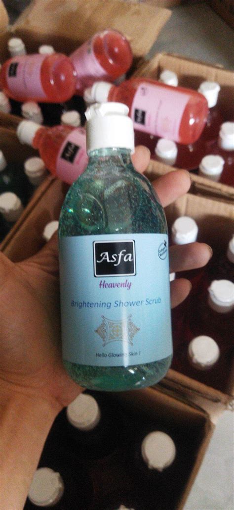 ASFA BRIGHTENING SHOWER SCRUB SABUN MANDI SCRUB BADAN Lazada