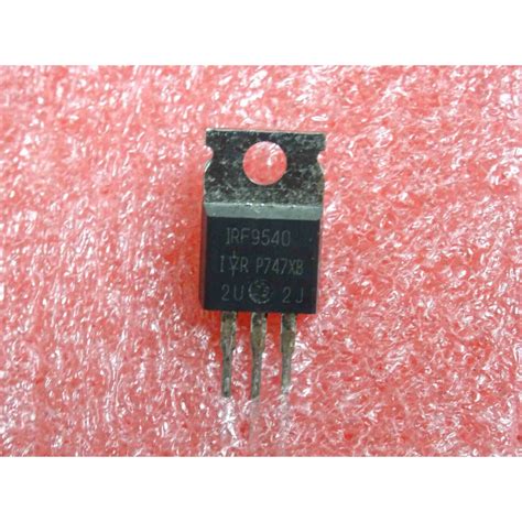 Lot X5 IRF 9540 Transistor MOSFET Canal P IRF9540 Id Max 19A CI7