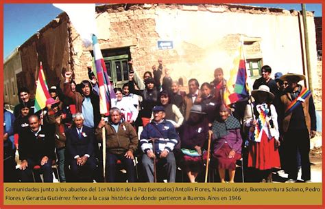 Comunidad Toba Punto De En Lace El Pueblo Kolla Homenajeo A Los Heroes Maloneros Que Aun