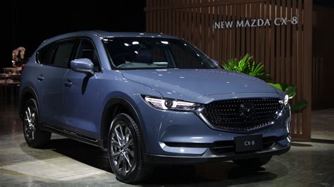 New Mazda Cx 8 ครอสโอเวอร์ดีไซน์ใหม่สุดหรู พร้อมเบาะ 3 แถว เพิ่ม