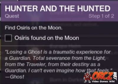 Destiny 2 Find Osiris On The Moon Hunter And The Hunted Orcz