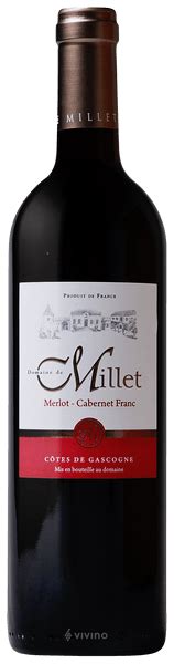 Ch Teau De Millet Merlot Cabernet Franc Vivino Us