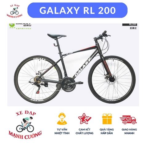 Xe ĐẠp Touring Galaxy Rl200 BẢn MỚi Khung NhÔm DÂy Âm SƯỜn CỰc ĐẸp