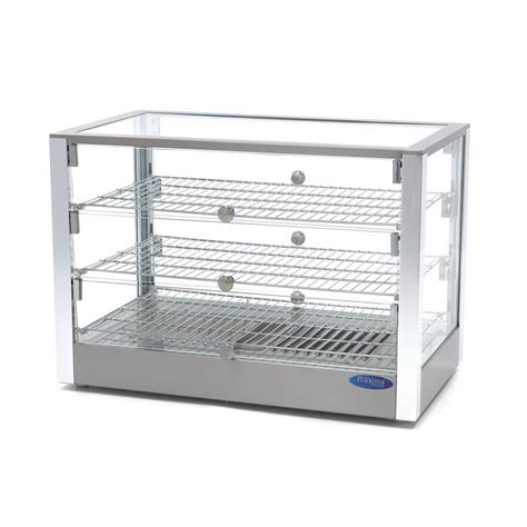 Vitrine Chauffante Niveaux Cm L Uni Matpro Europe