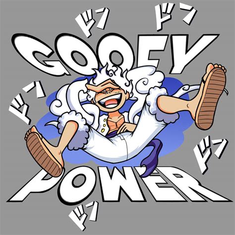 Gear 5 Luffy Goofy Power By Pokenaito On Deviantart