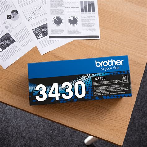 Brother TN3430 TN-3430 Black Toner Cartridge (3,000 Pages)