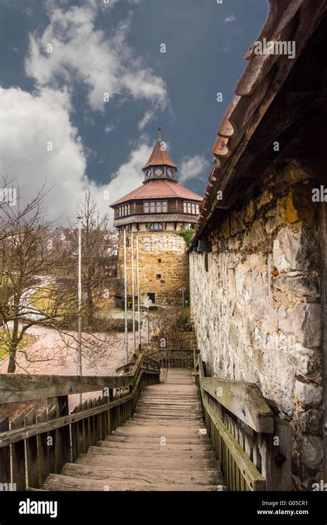 Castle Esslingen, germany Stock Photo - Alamy