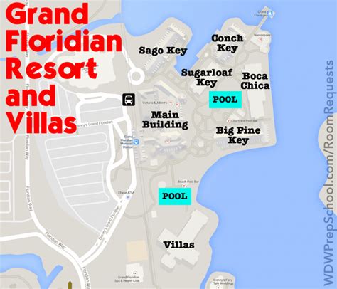 Villas at Grand Floridian Resort Maps - WDW Prep School