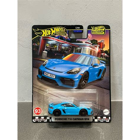 Hot Wheels Premium Porsche Cayman Gt