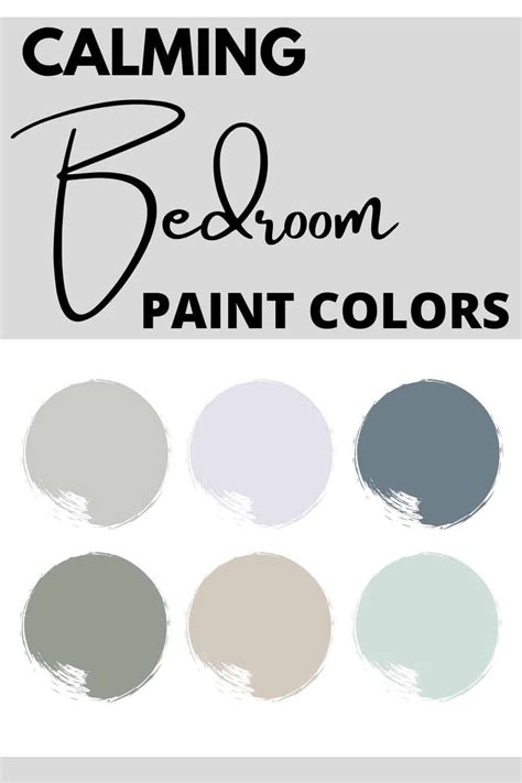 6 soothing paint colors for bedrooms – Artofit