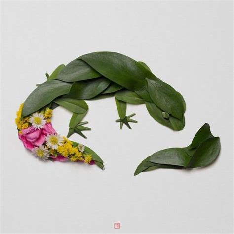 Artist Forages Fallen Flora And Arranges It Into Exquisite Portraits Of