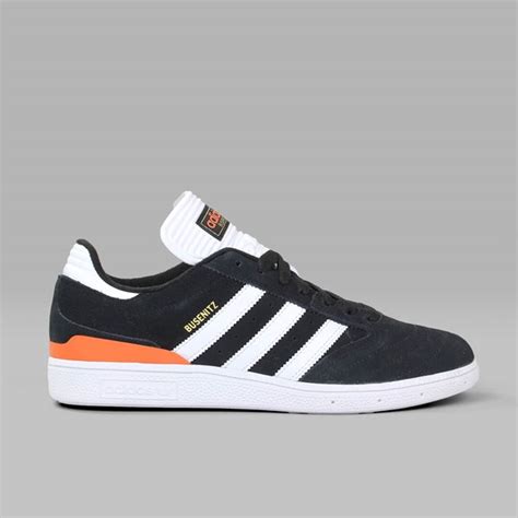 Adidas Busenitz Pro Black White Craft Orange Adidas Skateboarding Footwear