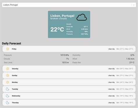 Github Juliamendescreact Weather App Typescript Basic React Weather