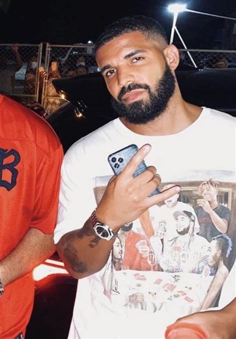 Drake Wearing A Shirt With X On It R Xxxtentacion