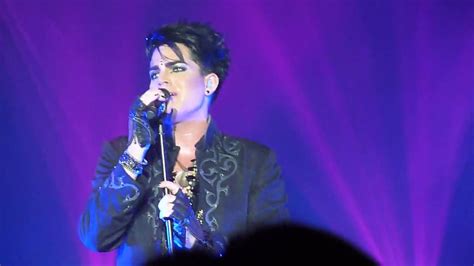 Adam Lambert Soaked Glam Nation Concert Nokia Theater Nyc June