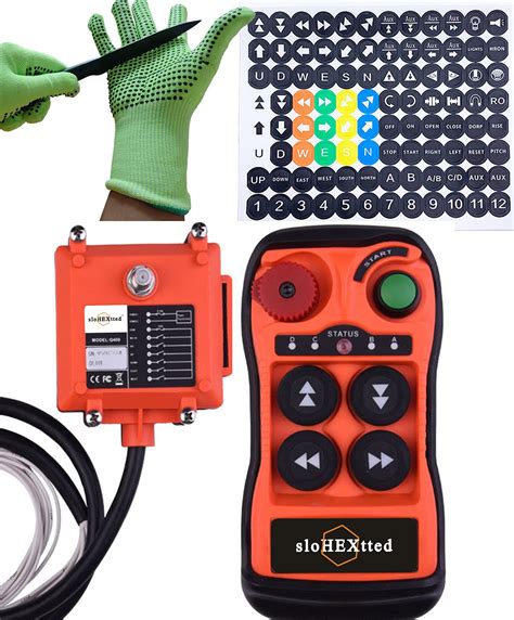 Buy Industrial Wireless Crane Remote Control Radio Transmitter And