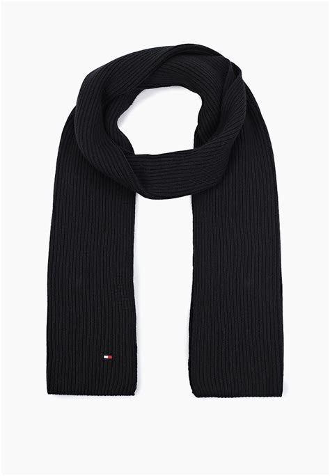 Шарф Tommy Hilfiger, цвет: черный, RTLACV489302 — купить в интернет ...