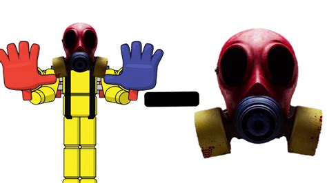 Player In Gas Mask Gas Mask Poppy Playtime Chapter 3 Youtube