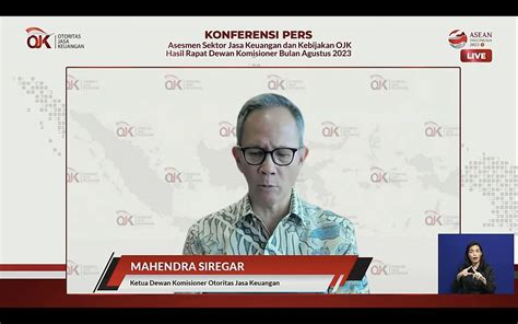 OJK Sektor Jasa Keuangan Tetap Terjaga Stabil Dan Resilien TrenAsia