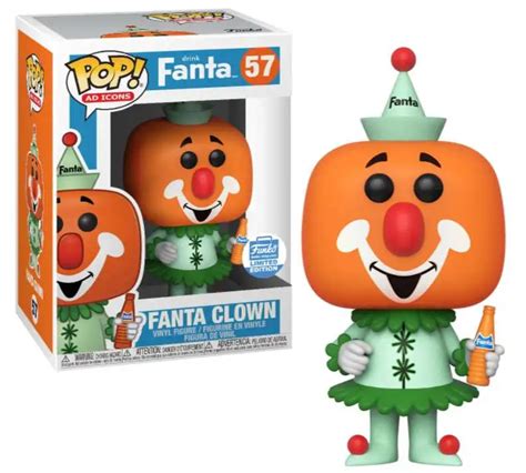 Funko Fanta POP Ad Icons Fanta Clown Exclusive Vinyl Figure 57 - ToyWiz