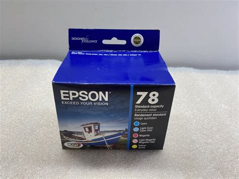 Genuine Epson Pack Multicolor Standard Photo Inkjet Cartridges