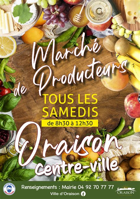 Marche De Producteurs Oraison