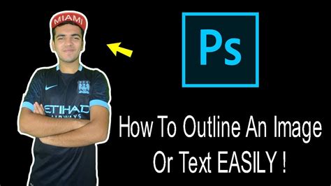 How To Add Outline To Your Photo Using Photoshop For Creating Youtube Thumbnails Photoshop