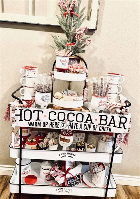 Christmas Hot Cocoa Bar Ideas