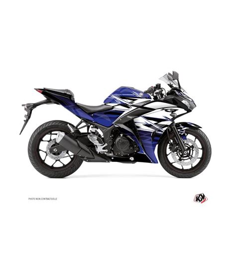 Kit D Co Yamaha Yzf R Mission Bleu Kit D Co Yamaha Yzf R