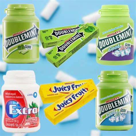 Wrigley Doublemint Chewing Gum 58g Shopee Malaysia