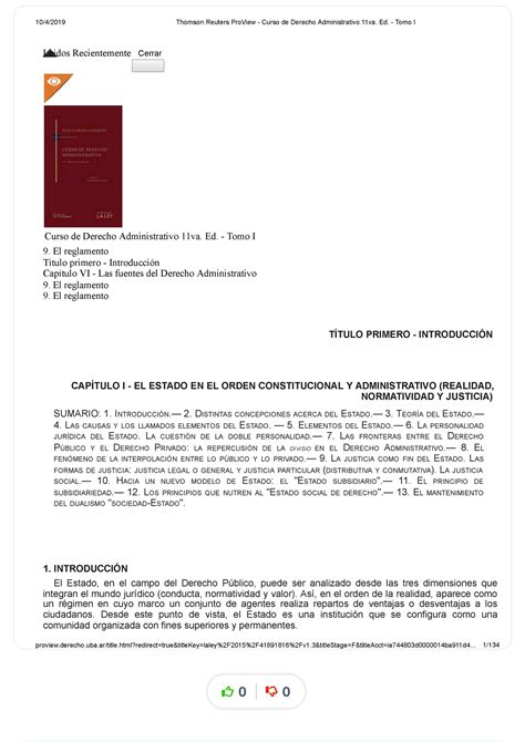 Gordillo Derecho Administrativo Tomo 1 8