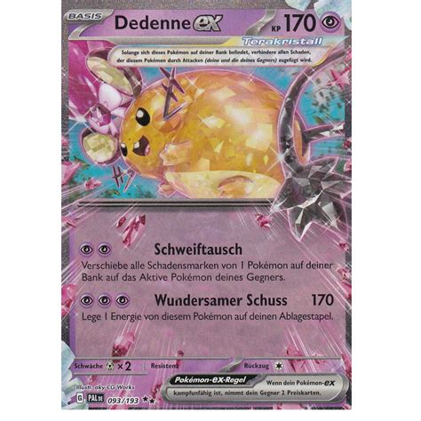 Dedenne Ex Pal Deutsch Holoncardshop