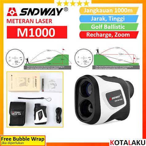 Jual Sndway Meteran Laser Digital Golf Rangefinder Range Finder