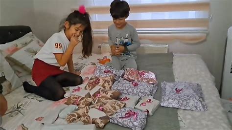 Menesa ve Uygar için supriz hediye paketleri Surprise gift packages