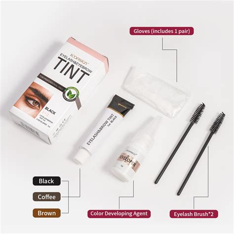 Iconsign Eyelash Eyebrow Dye Tint Kit Brow Lamination Mascara Lift