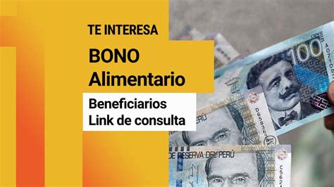 Bono Alimentario Link Consultar Con Dni C Mo Cobrar Hoy Los S