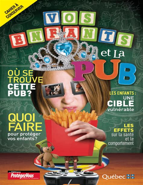 Vos Enfants Et La Pub Office De La Protection Du Consommateur