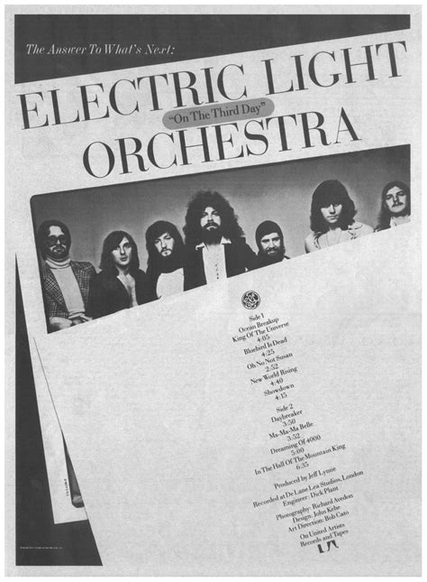 Electric Light Orchestra On The Third Day