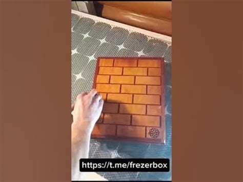 Торцевая разделочная доска из махагона и лиственницы - YouTube